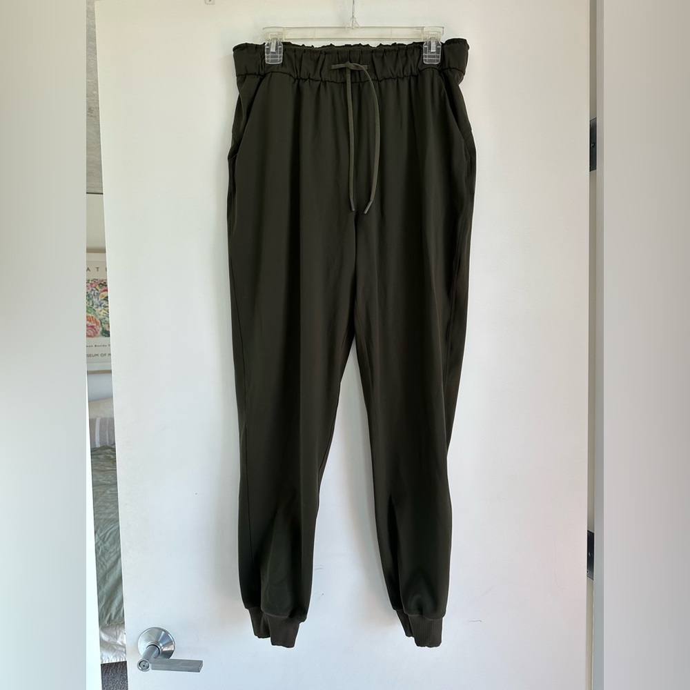 Lululemon Olive green joggers size 10